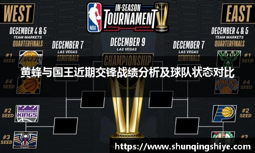 黄蜂与国王近期交锋战绩分析及球队状态对比